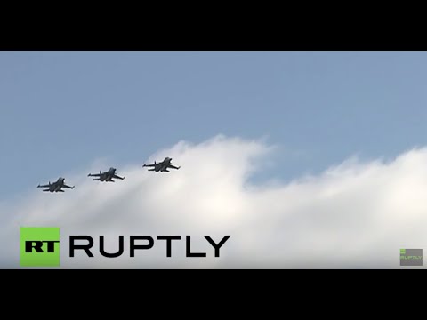 Ruski avioni dočekani uz svečanost po povratku iz Sirije