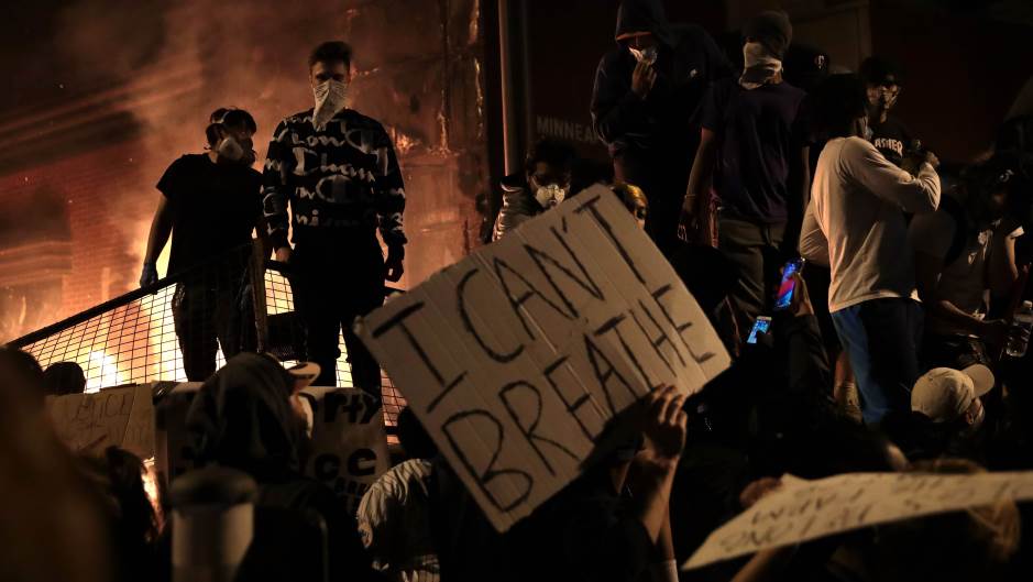 sad, minneapolis, prosvjed
