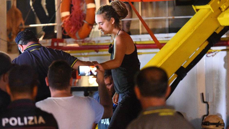 Sea watch Carola Rackete