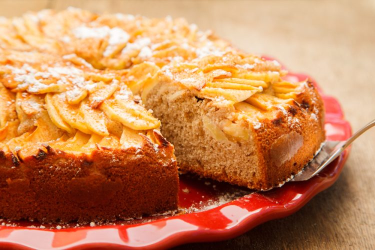 kolač, kolač s jabukama