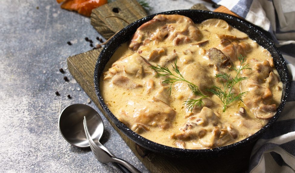 umak od gljiva, piletina, puretina, ručak, obrok