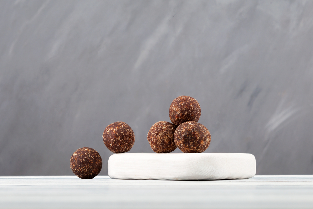 Raw,Vegan,Sweets,,Energy,Balls,With,Dried,Fruits,,Coconut,And