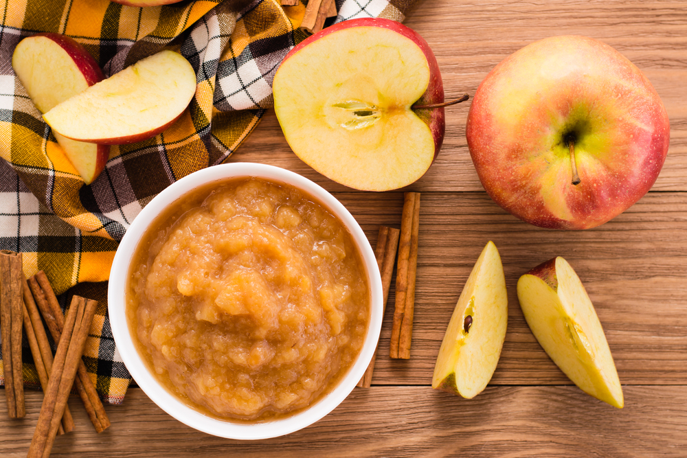 desert, kaša, jabuke