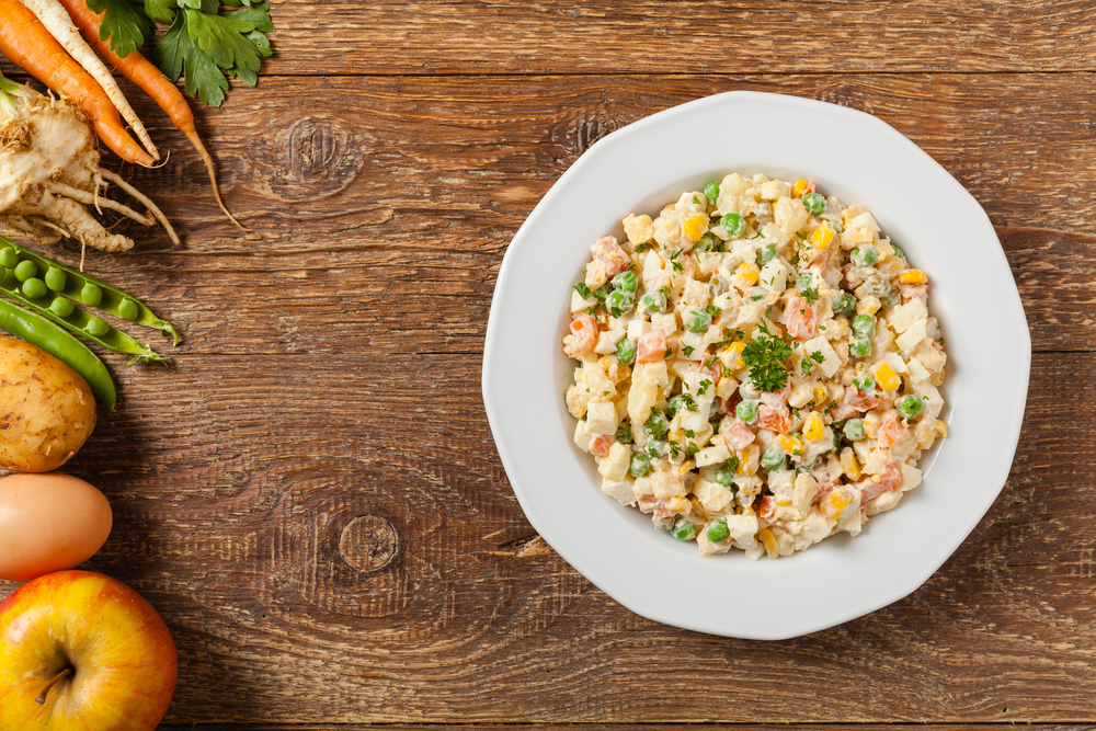 francuska salata, krumpir salata