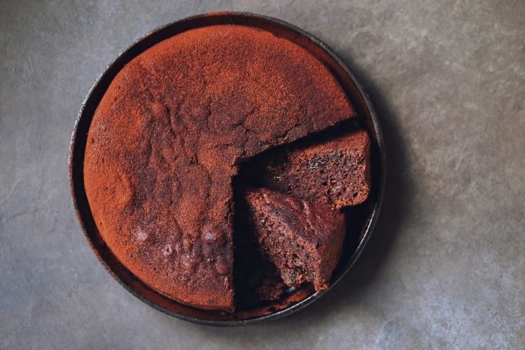 kolač, biskvit, kakao