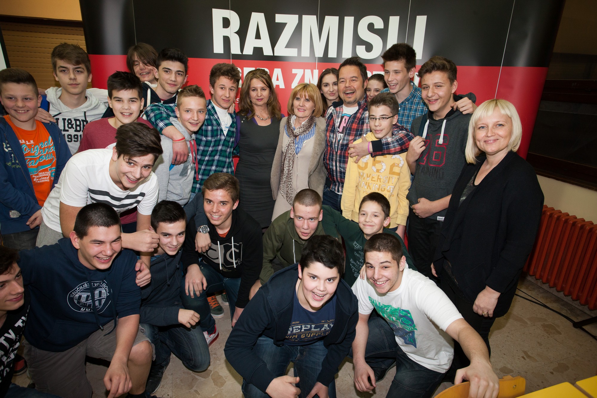 Skupna fotografija OS Bukovac