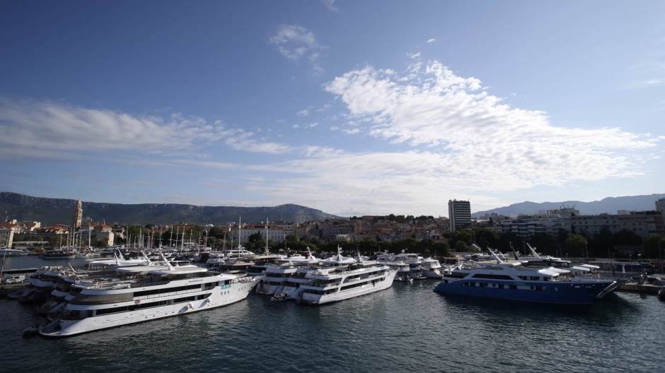 Split, brodovi, luka