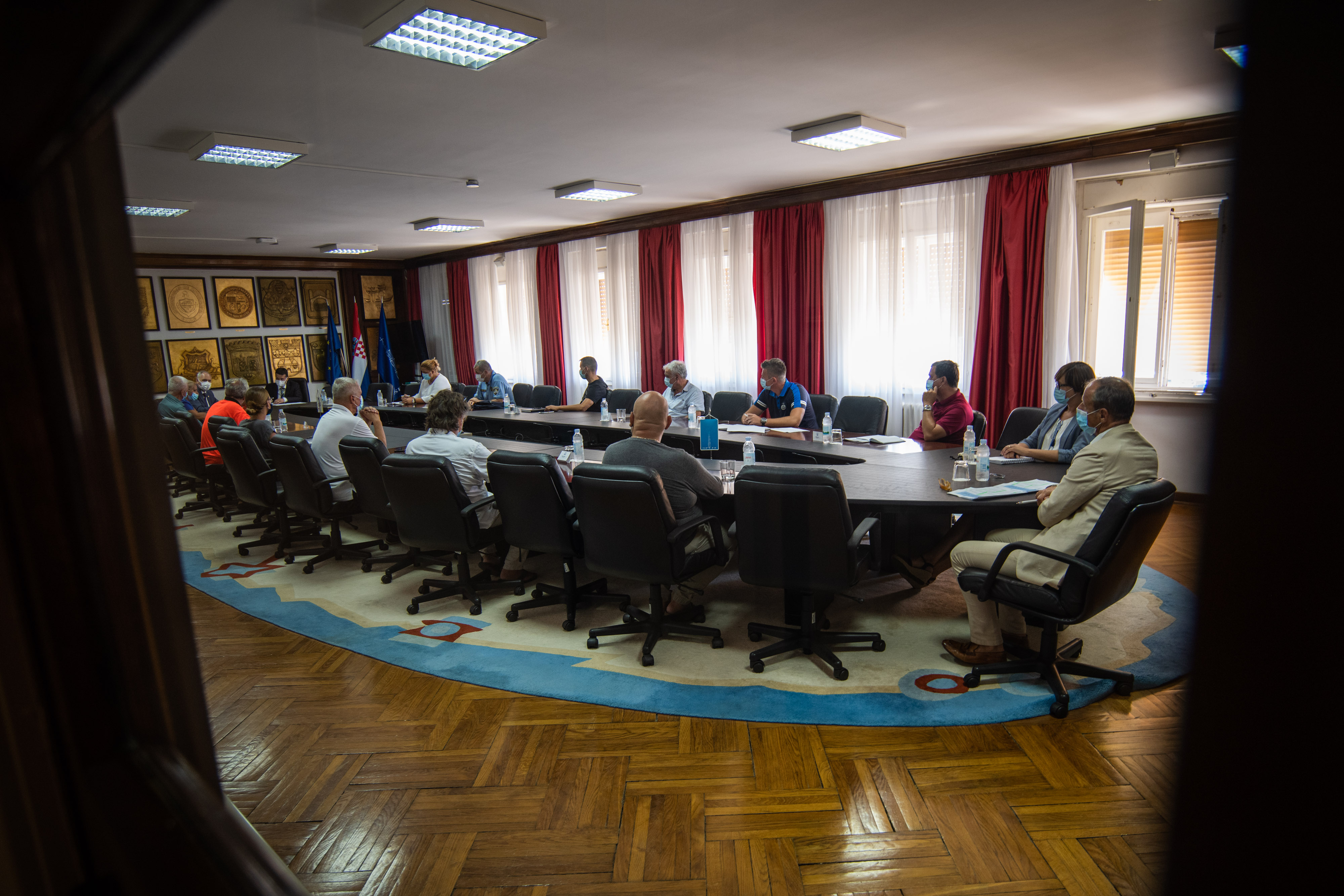 split, stožer civilne zaštite