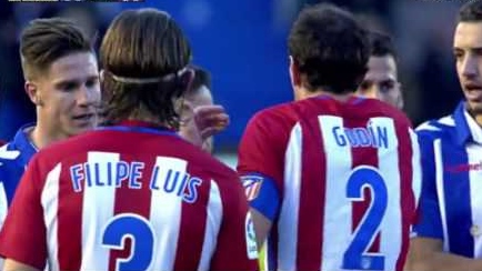 Sramotno ponašanje nogometaša Atletico Marirda