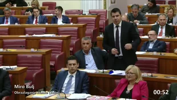 Sukob Grmoje i Jandrokovića u Saboru: "Reći da ste smeće je malo"