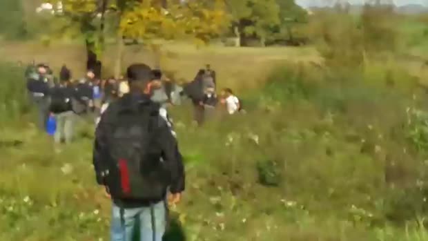 Sukob migranata s policijom na Maljevcu