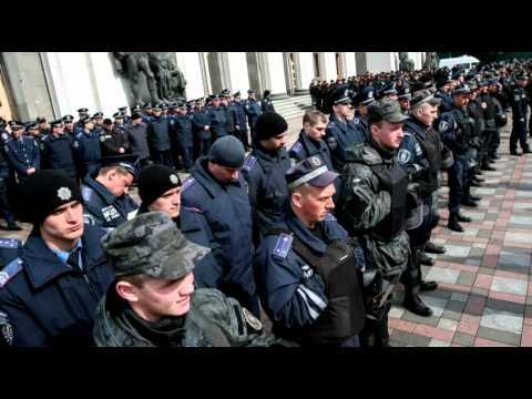 Sukob prosvjednika s policijom u Kijevu