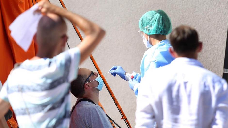 Testiranje na koronavirus u Šibeniku