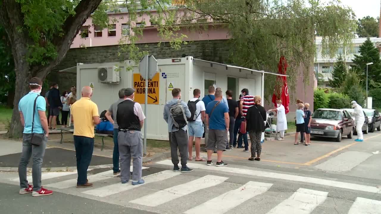 Testiranje na koronu palo na testu