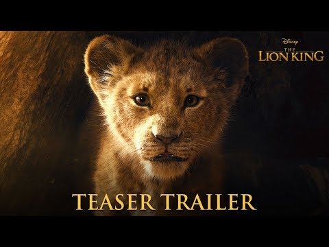The Lion King, Official Teaser Trailer