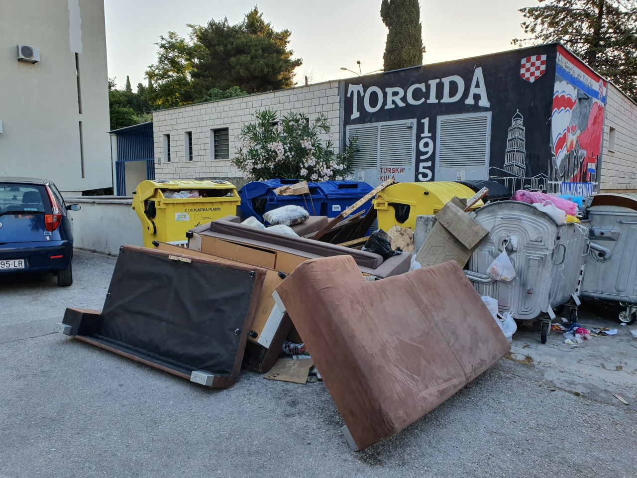 Očistimo grad, SPLIT, OTPAD