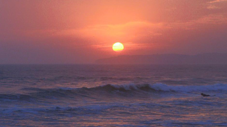 tihi okean sunce
