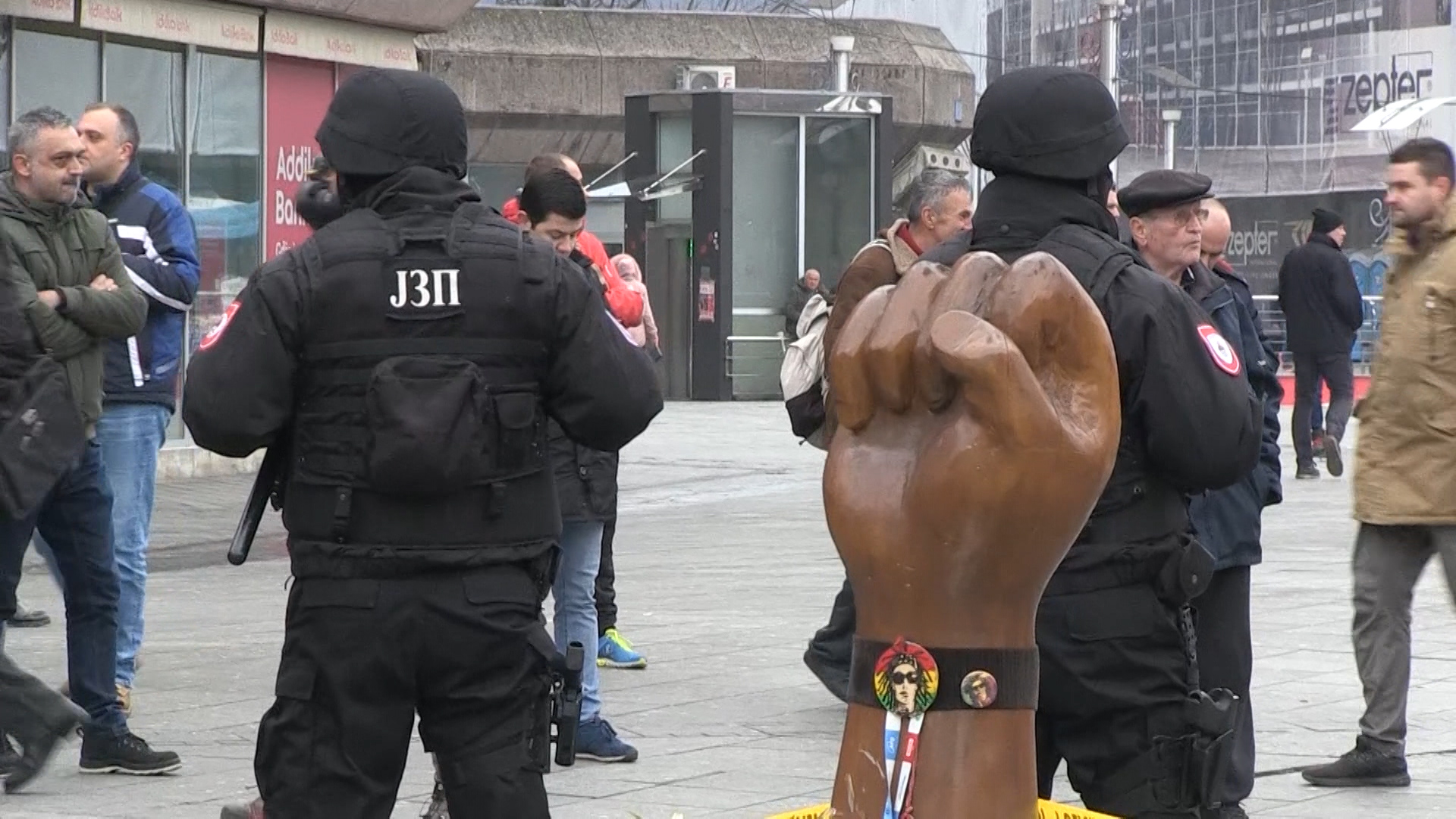 Trg Krajine Banjaluka Pravda za Davida policija MUP RS