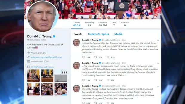 Trump zaprijetio da će zatvoriti granicu s Meksikom