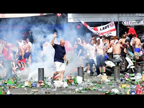 Tučnjava ruskih i engleskih navijača u Marseilleu