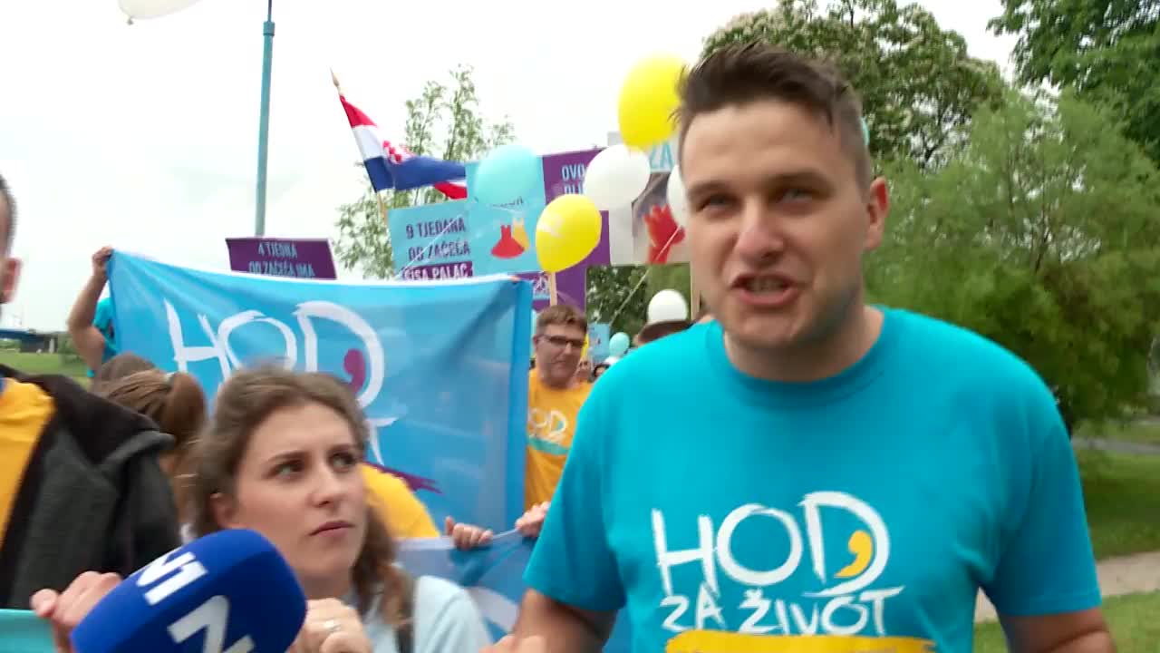 U Sisku održan Hod za život i protuakcija