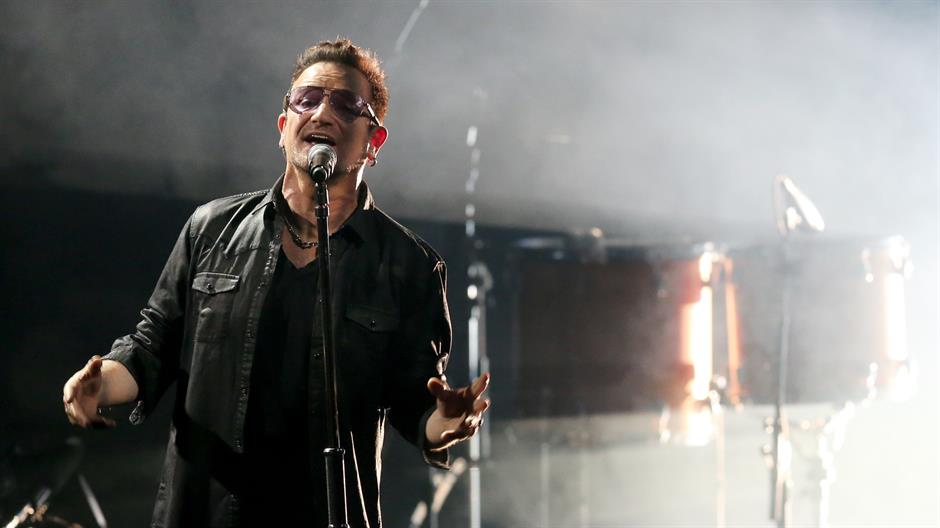 U2 bono EPA Wolfgang Kumm