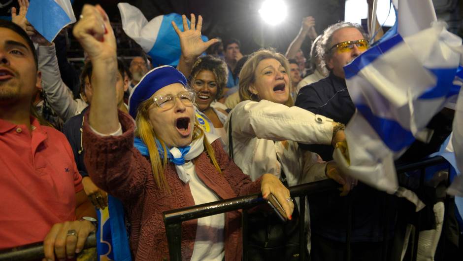 Urugvaj izbori slavlje