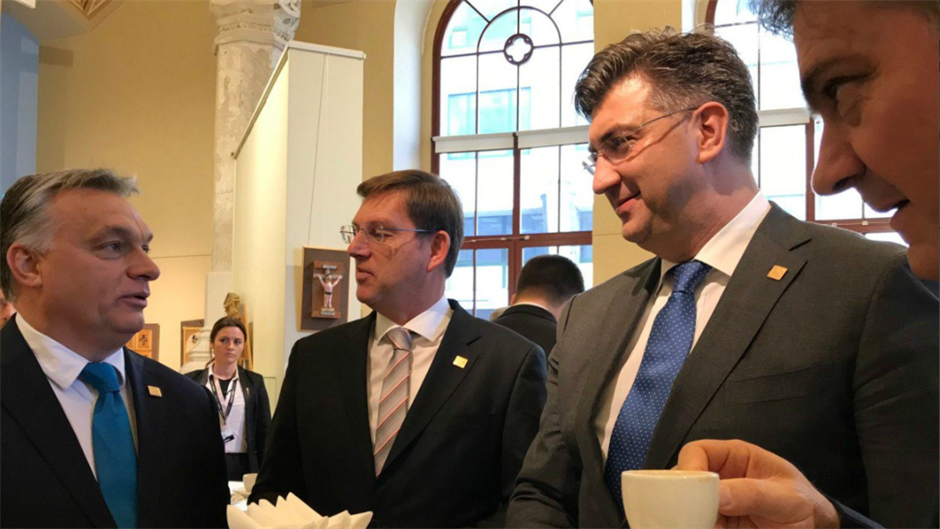 Viktor Orban, Miro Cerar, Andrej Plenković