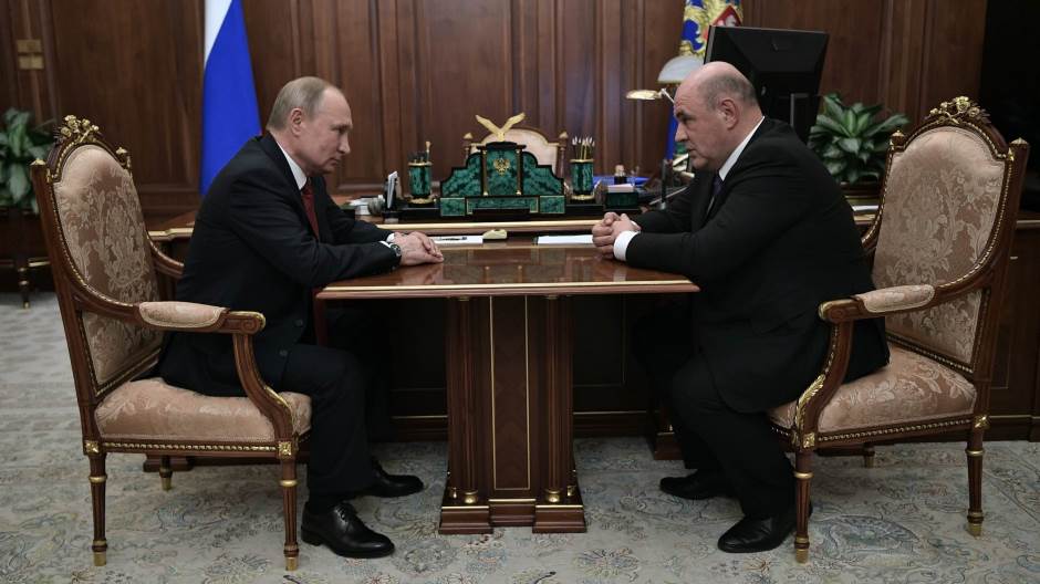 Vladimir Putin, Mihail Mišustin