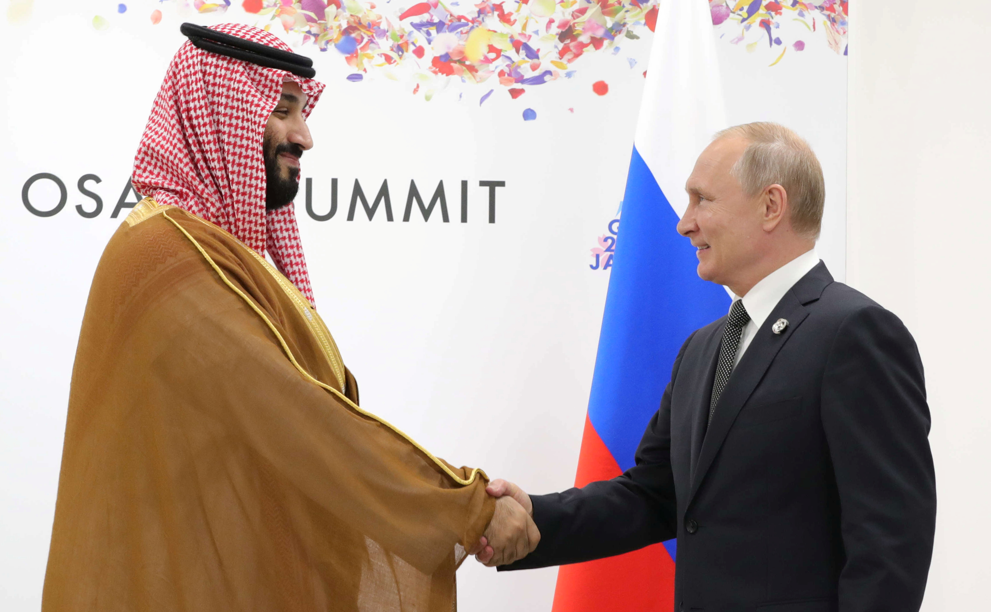 Vladimir Putin Mohamed bin Salman