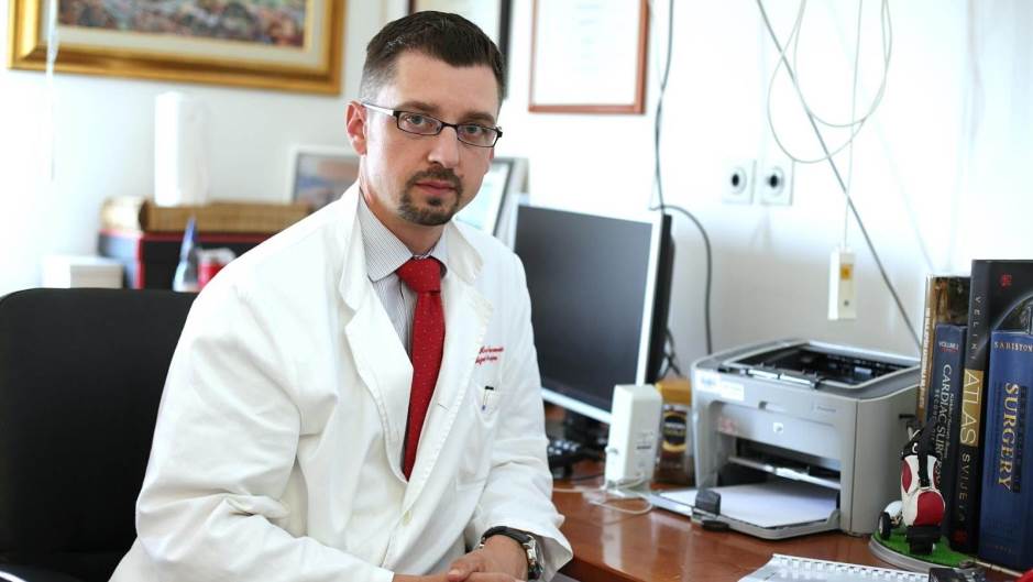 Voditelj transplantacijskog tima na kardiokirurgiji KBC Rebro doc. dr