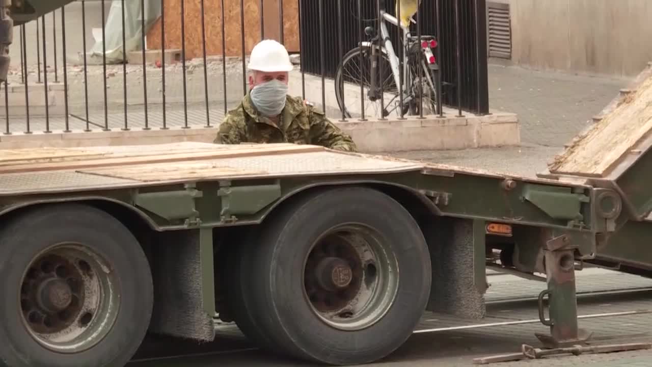 Vojska na zagrebačkim ulicama