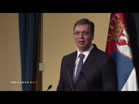Vučić: Politika "Velike Srbije" nije politika budućnosti