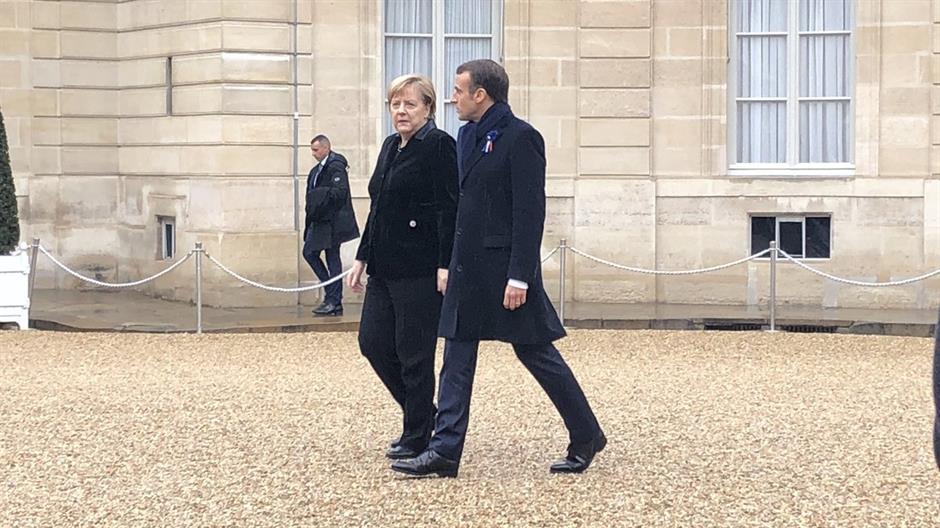 WWI Macron Merkel