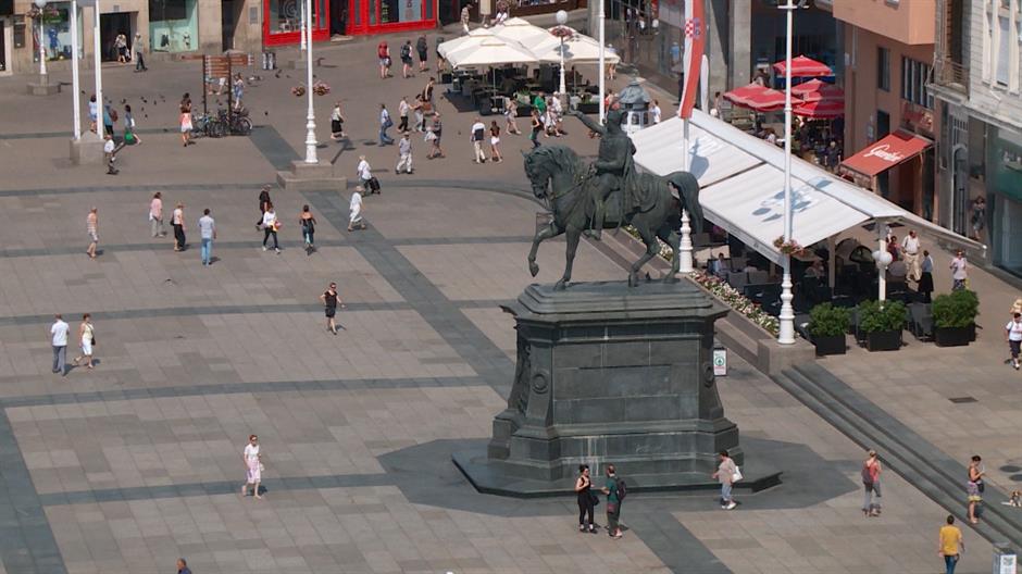 Zagreb trg bana jelačića