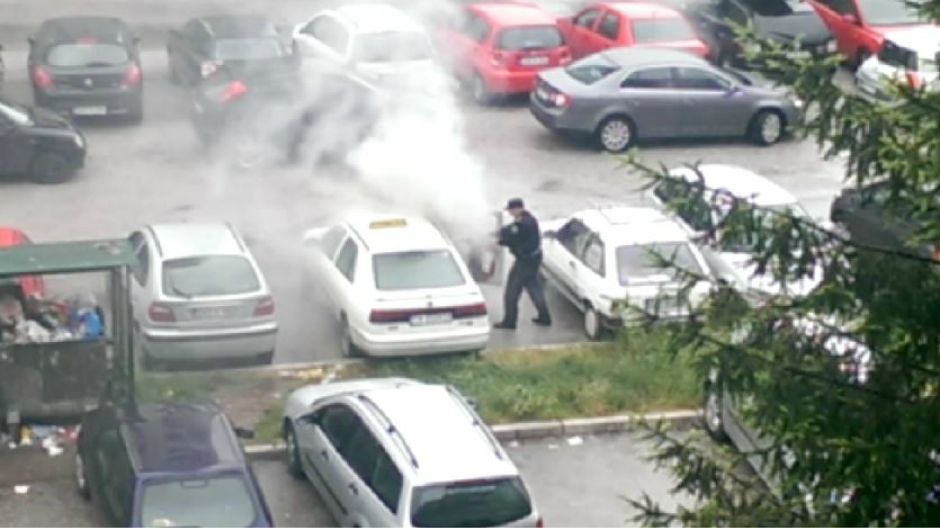 zapaljeni automobil sarajevo n2