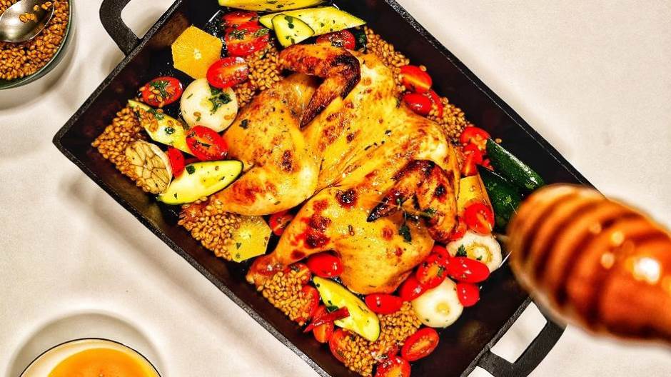 Zapečena piletina u pivskoj glazuri