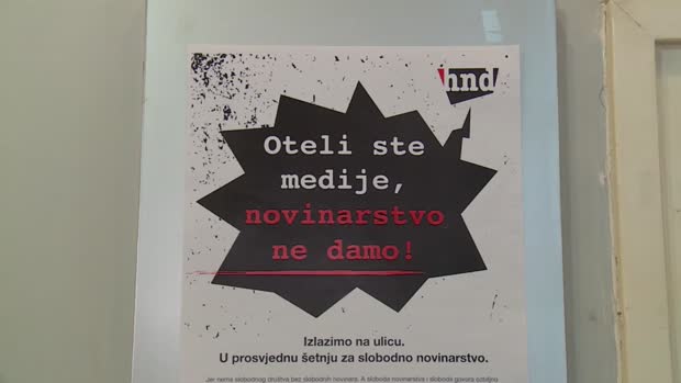 Zašto prosvjeduju novinari