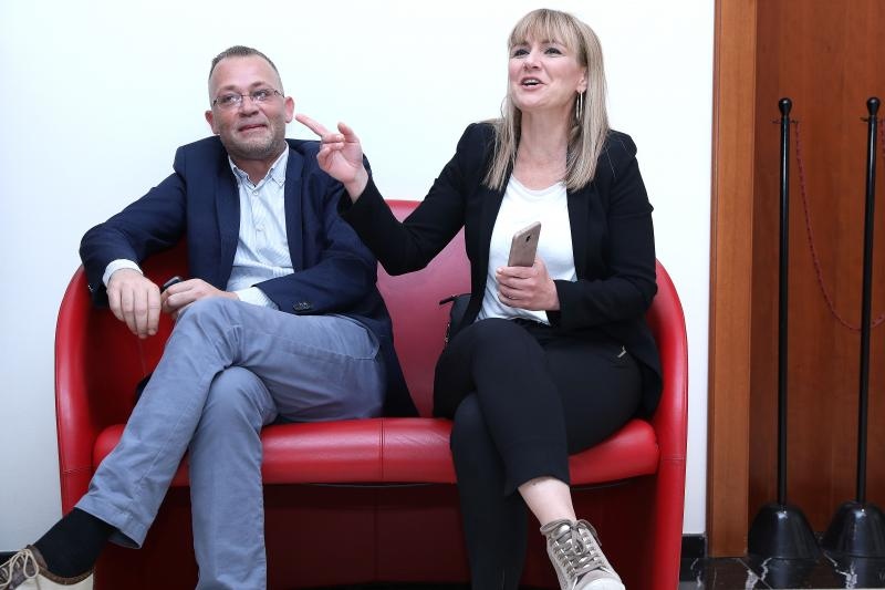 Zlatko Hasanbegović i Bruna Esih