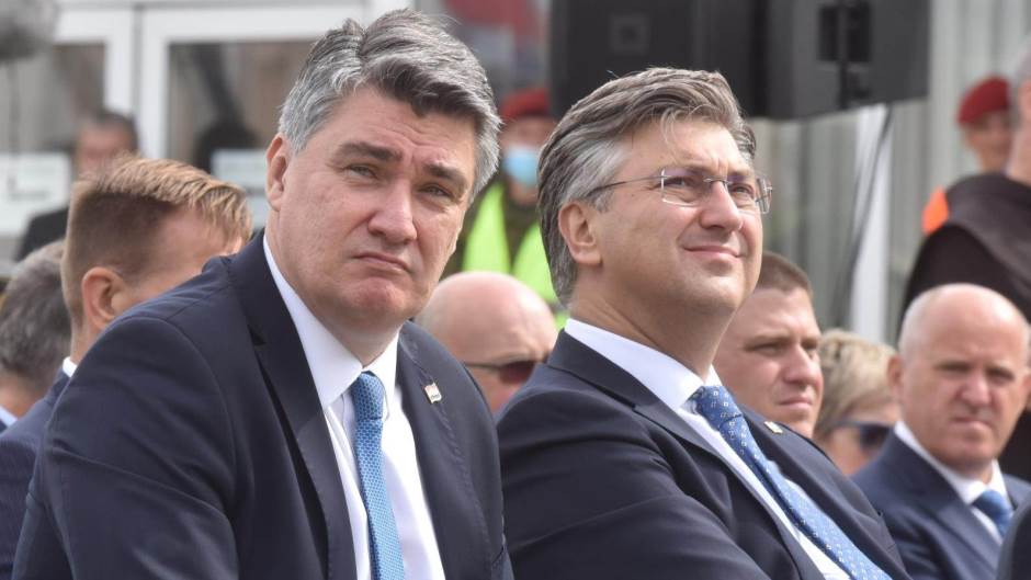zoran milanović, andrej plenković