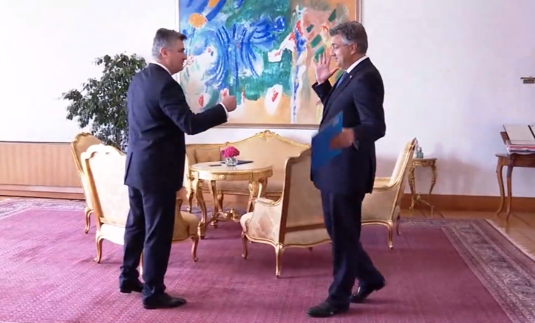 zoran milanović, andrej plenković