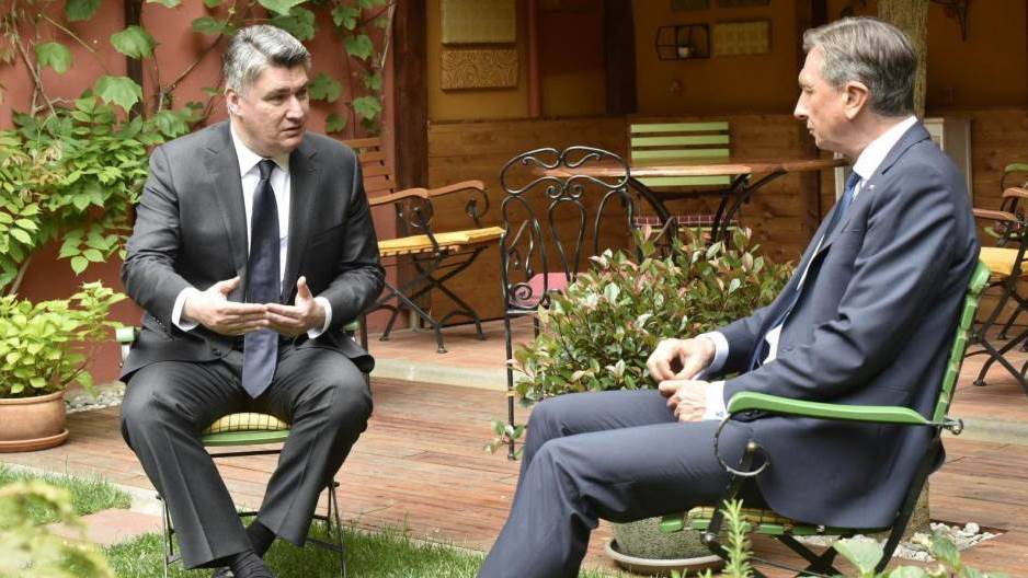 zoran milanović i borut pahor