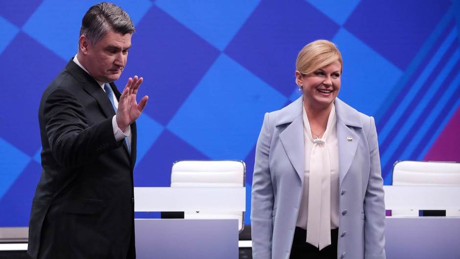 Zoran Milanović Kolinda Grabar Kitarović
