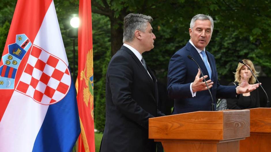 Zoran Milanović, Milo Đukanović