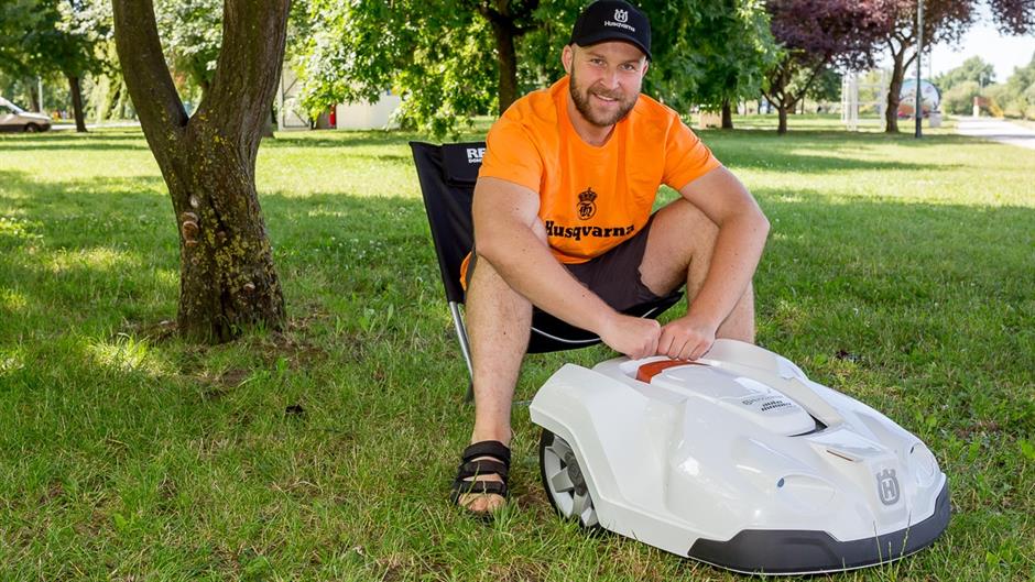 Zoran Stanko i Husqvarna robotska kosilica