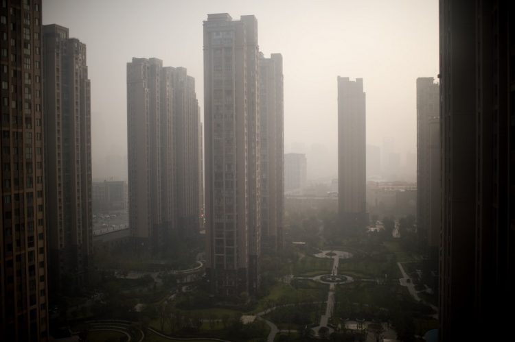 Zhenzhou, Kina, zagađenje zraka