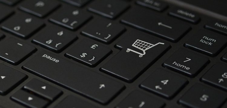 laptop, tastatura, online shopping, šoping