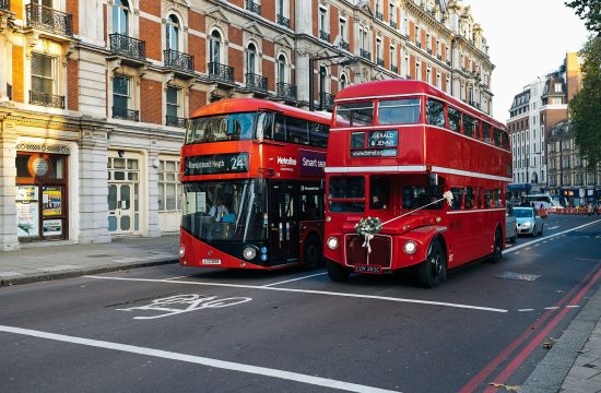 London, bus, autobus