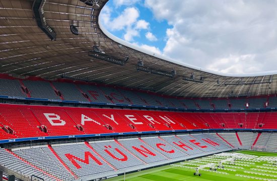 FC Bayern's Allianz Arena, Bayern, nogomet, stadion, tribine