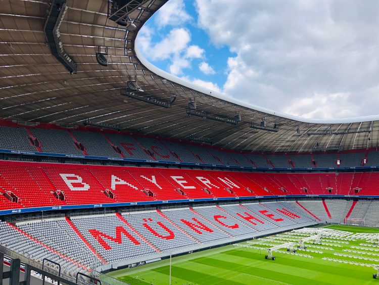 FC Bayern's Allianz Arena, Bayern, nogomet, stadion, tribine